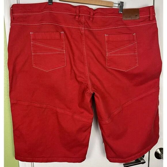 A. Tiziano Original Series No8 Dale Red Mens‎ Shorts Size 50 - Picture 9 of 10